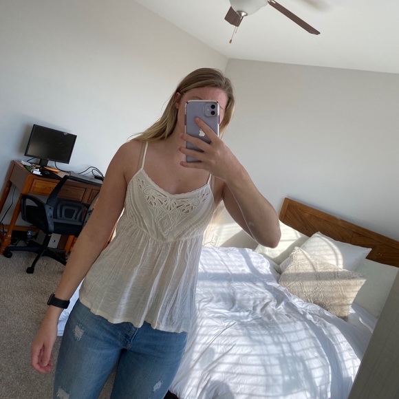 American Eagle Outfitters Tops - American eagle baby doll cami